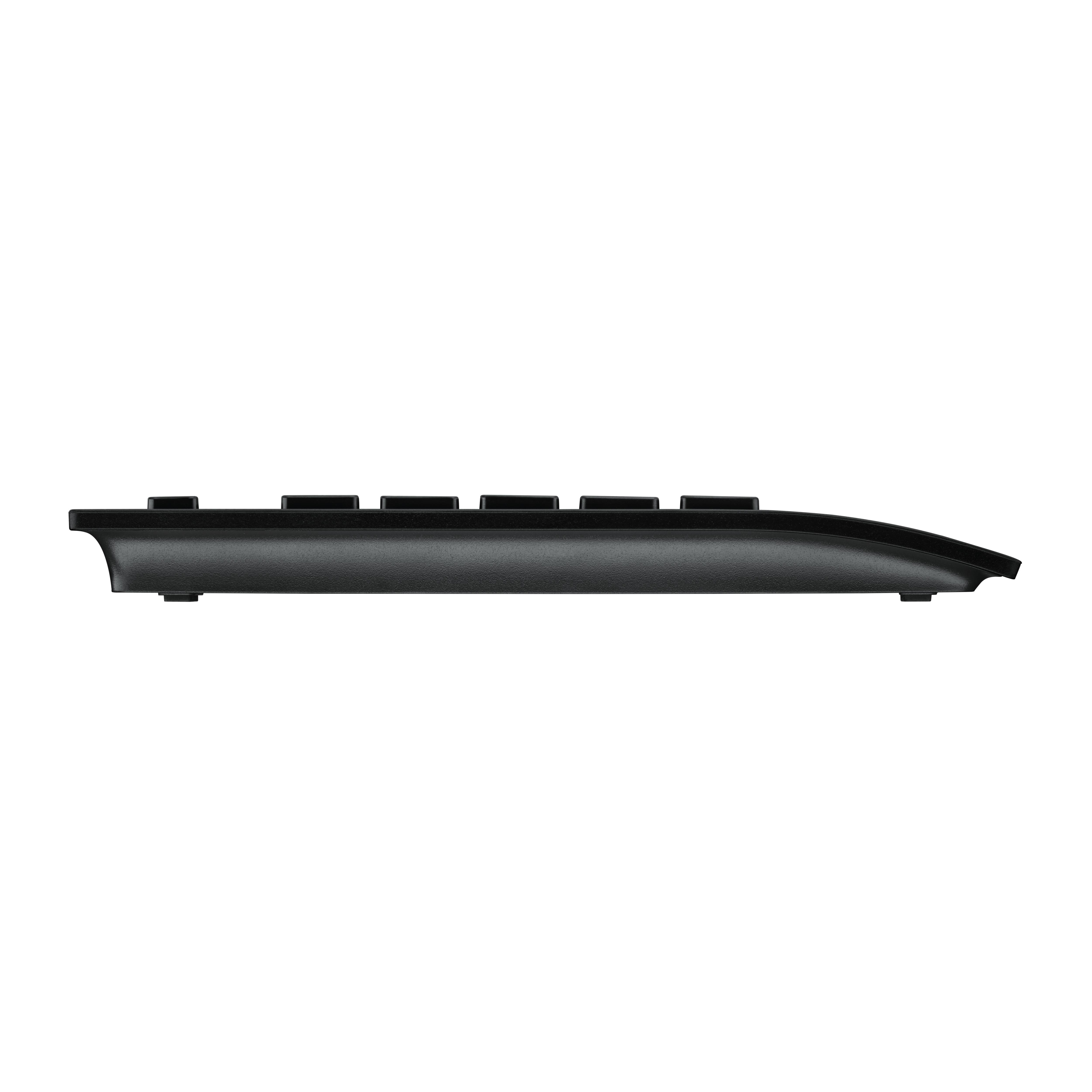 Vue 3 Logitech CORDED KEYBOARD K280E PRO — clavier AZERTY confortable