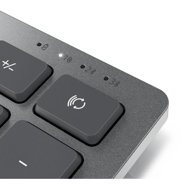 Vue 3 Dell PRO PLUS KM7120W — clavier AZERTY confortable