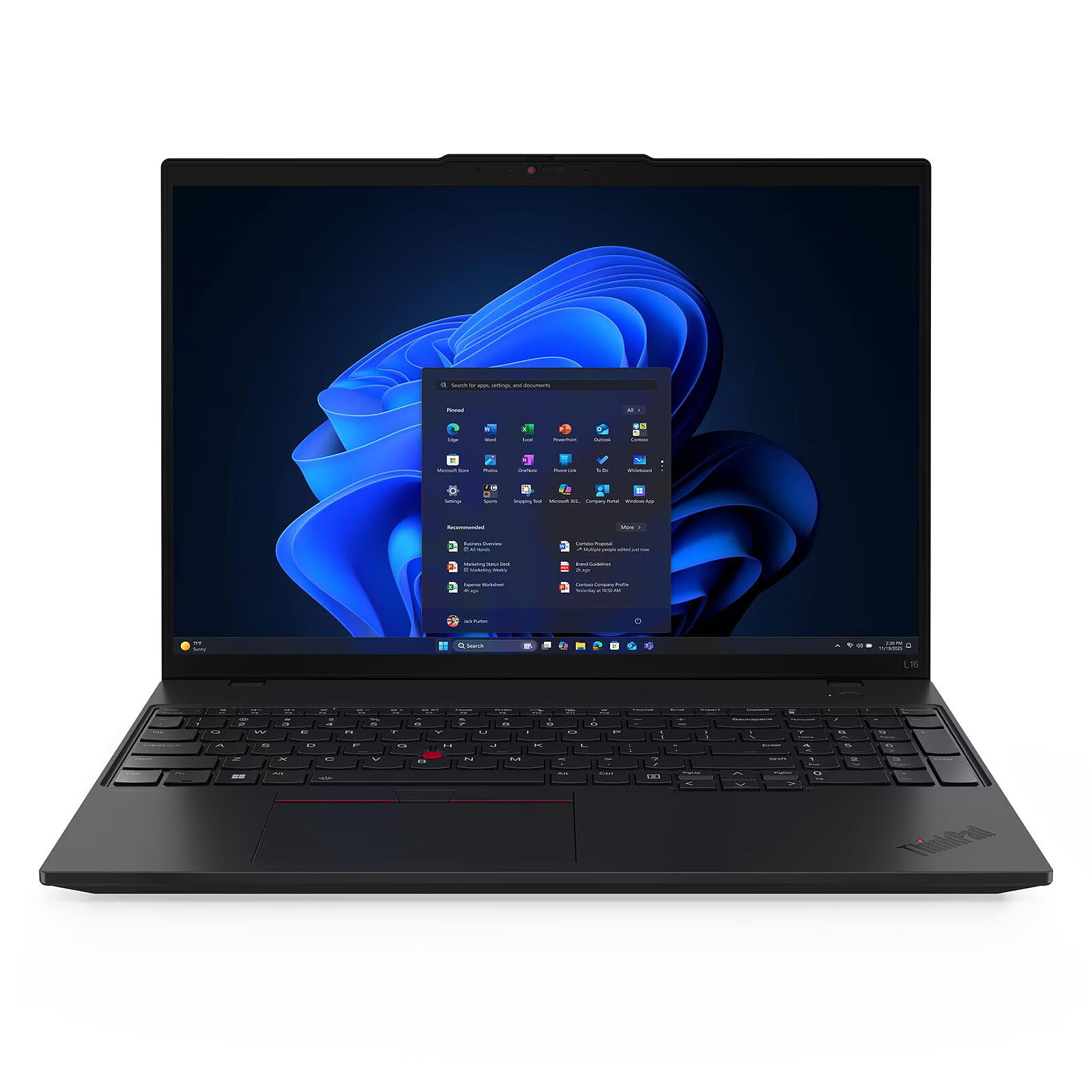 ThinkPad L16 G2 — 16″ — portable professionnel