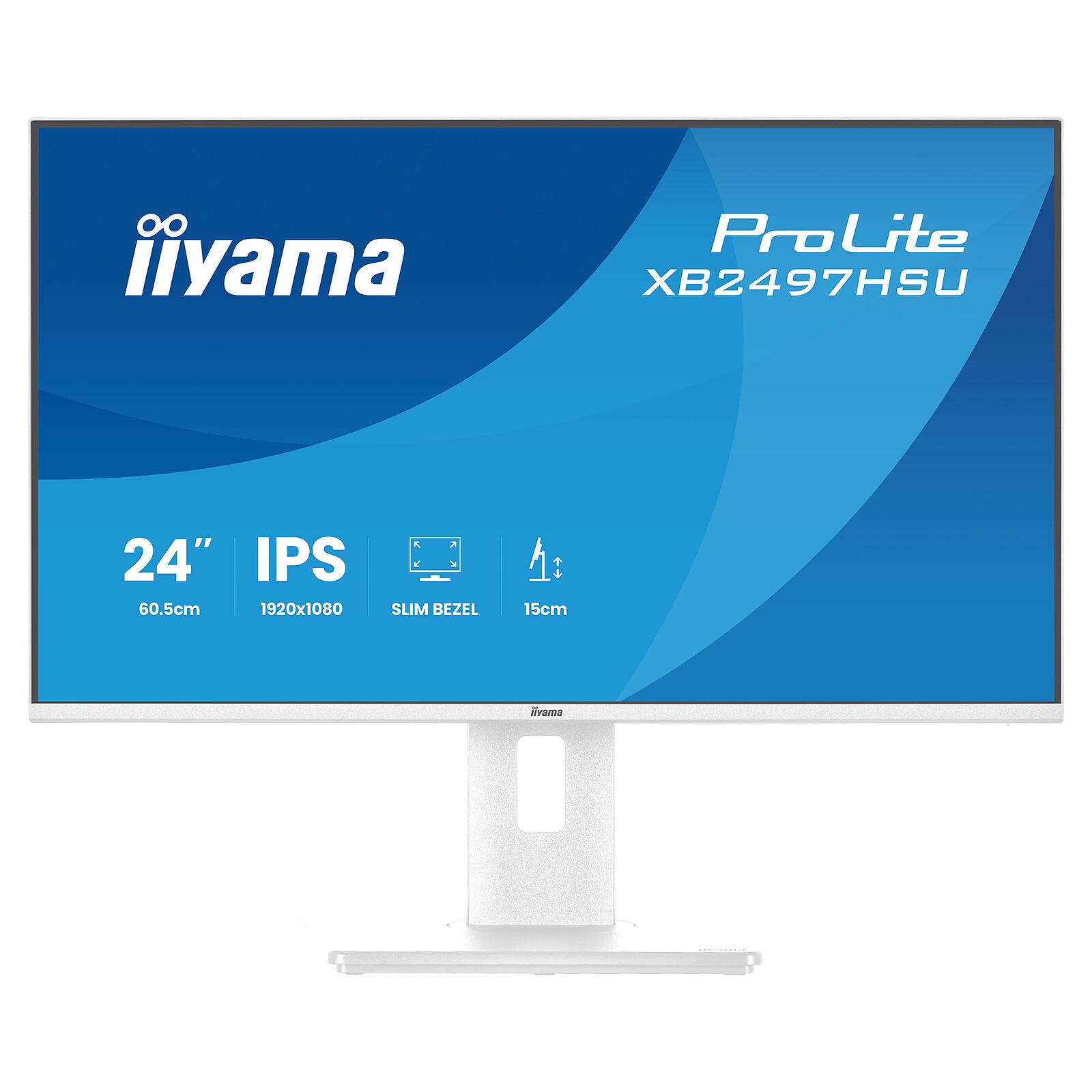 Iiyama XB2497HSU-W1 — écran 23,8″ confortable