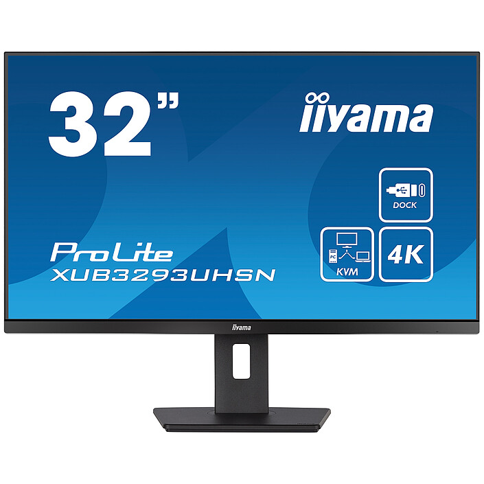 Iiyama XUB3293UHSN-B5 — écran 31,5″ confortable